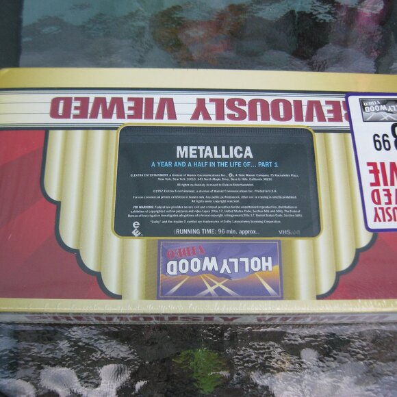 Metalica A Year And A Half In The Life Of Part 1 VHS Vintage 90's - Picture 1 of 2